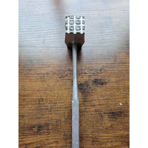 Vintage Elpo no. 670 Aluminum 8-1/2" Meat Tenderizer -Fine/Coarse Pounder Japan - Picture 7 of 10